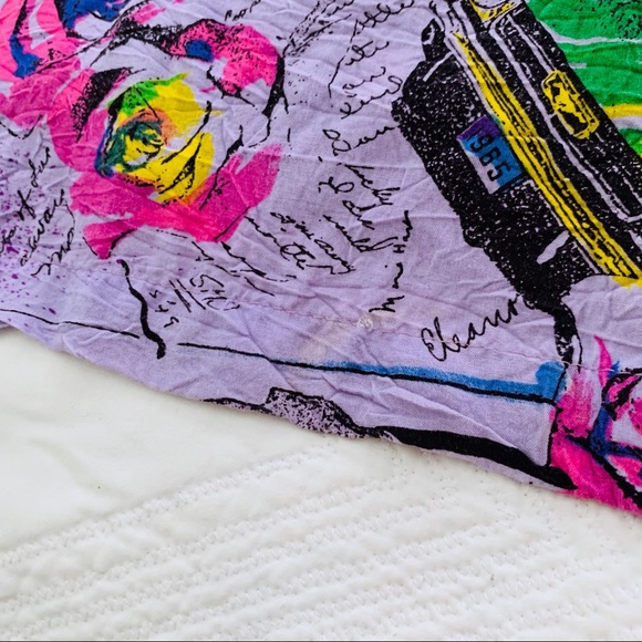 Jams World Vintage Purple Tank Mini dress Mustang Rose - Picture 11 of 11